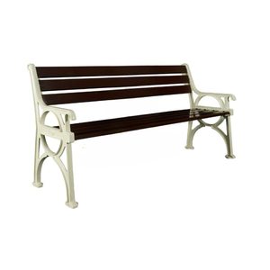Outdoor cast iron & wooden garden <b>bench</b> for home hotel garden outside park seating patio <b>bench</b> outdoor and <b>indoor</b> furniture 2023 - Product Image 2