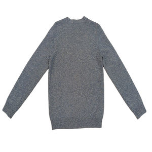 Sudadera con capucha de tapiz de Jacquard de alta calidad para hombre, sudadera de lana de estilo invierno XS, manga larga de cuello alto, teñida lisa - Product Image 1