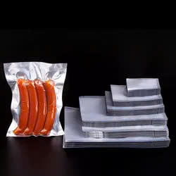 131 Degree Resistance Clear Vacuum Food Grade Retort Pouch <b>Microwaveable</b> <b>Heat</b> Seal PA+PE Material for Cookie Packaging <b>Pad</b>/Silk - Product Image 4