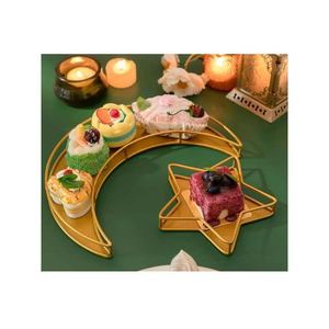 Assiette de service décorative en métal pour les fêtes de l'Aïd et la décoration intérieure Hôtel et restauration Cadeau islamique de qualité supérieure pour les célébrations de l'Aïd - Product Image 4