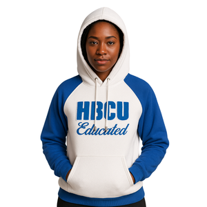 Sudadera con Capucha de Manga Raglán con Bordado Chenille de la Hermandad Griega Zeta Phi Beta, Estilo Universitario, para Graduados de HBCU - Product Image 1