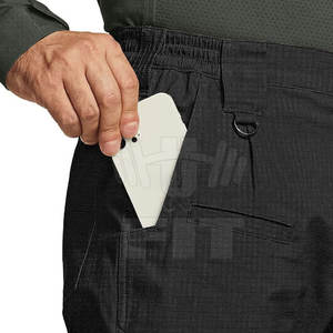 Pantalones de trabajo ligeros de alta visibilidad para hombre Pantalones casuales de seguridad reflectantes transpirables con bolsillos - Product Image 6