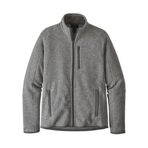 Veste en polaire vintage pour hommes, design de blocs de couleurs, poche poitrine avant zippée, ourlet élastique imperméable pour l'extérieur élégant, vente en gros - Product Image 5