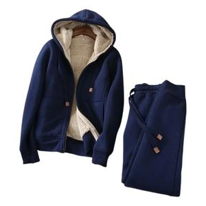 Conjunto de Sudadera con capucha Traje deportivo Sudadera Pantalones Cordón Mujeres Sudadera con capucha Pantalones Jogger Conjunto de dos piezas Streetwear - Product Image 4