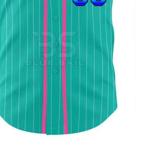 Camiseta de Béisbol de Último Diseño Más Vendida, Diseño Único, Camiseta de Béisbol al por Mayor, Diseña Tu Propia Camiseta de Béisbol Unisex - Product Image 4