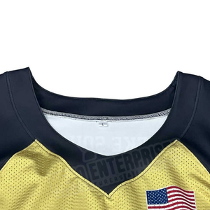 Prix usine maillot respirant maillot de football américain Pakistan maillot personnalisé ensembles vêtements de sport uniforme de football - Product Image 4