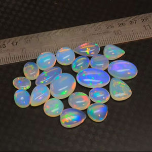 หินโอปอลเอธิโอเปียอัญมณีทรงหลวมสีผสมหลากสี - Product Image 1