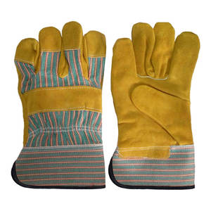 Guantes de trabajo de poliéster baratos Puño DE SEGURIDAD Construcción antiestática Minería industrial Personalizada para hombres - Product Image 5
