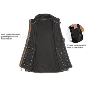 Meilleure vente fabriqué en usine gilet Softshell sans manches pour hommes gilet Softshell respirant et confortable pour adultes - Product Image 6
