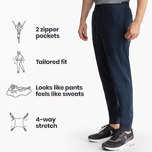 Pantalones Deportivos para Hombre, Casuales, Lisos, para Correr al Aire Libre, con Logotipo Personalizado, para Gimnasio, Fitness, Ropa Deportiva, Subidos por Dress Sports - Product Image 2