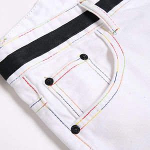 Latest Selling Breathable Gym <b>Shorts</b> Men Summer <b>Slim</b> <b>Fit</b> Casual Denim <b>Shorts</b> - Product Image 2