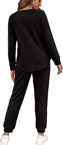 Conjunto Deportivo Casual de Felpa para Mujer con Cierre de Cremallera, Diseño de Secado Rápido y Transpirable - Estilo Invernal - Product Image 5