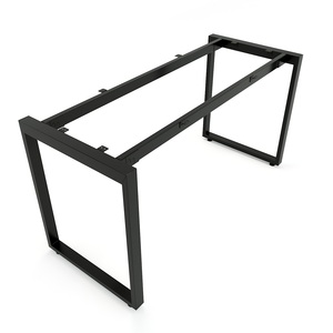HBRT003 Escritorio de Oficina Minimalista de Madera de Caucho de 140x60cm, Fácil de Montar, Diseño Rectangular para Uso en Oficina - Product Image 4