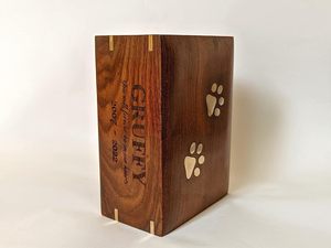 Personalized Cremation pet <b>urn</b> Handcrafted rosewood pet <b>urn</b> Pet <b>urn</b> <b>for</b> <b>dogs</b> cats memorial <b>for</b> <b>dogs</b>, <b>Dog</b> <b>urn</b>, cat <b>urn</b> (Large) - Product Image 3
