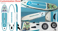 Planche de surf gonflable Hisea New All-Round SUP en PVC avec accessoires de réparation
