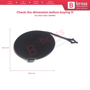 Cubierta de Gancho de Remolque Delantero BSP967 735615289 para Doblo 2015-2020 - Product Image 5