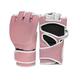 Guantes MMA a la venta, diseñe su propio logotipo, guantes MMA de estilo más nuevo para perforar, guantes MMA de medio Dedo de servicio OEM de alta calidad - Product Image 2