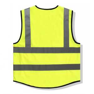 Chaleco de Seguridad Reflectante de Alta Visibilidad ANSI Clase 2, Impermeable y Transpirable, para Trabajadores de la Construcción, con Logotipo, Seguridad Industrial - Product Image 6