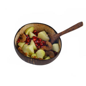 Bol en coquille de noix de coco naturelle de la meilleure qualité Vaisselle en noix de coco Bols ronds pour dessert aux fruits - Product Image 6