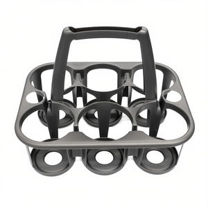 Tontarelli 6-Seater Basket Drinkware Accessory with Grey 8075144153 Bottle Holder Cover Line 6-Seater Basket Bottle Holder - Product Image 2