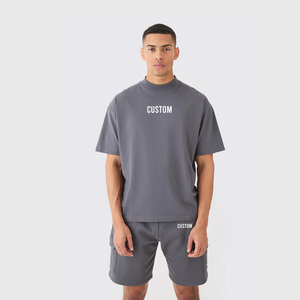 Pantalones cortos para correr de calle para hombre con estampado personalizado 100% poliéster 300 + GSM Terry Fleece 5 pulgadas entrepierna patrón sólido Streetwear - Product Image 6