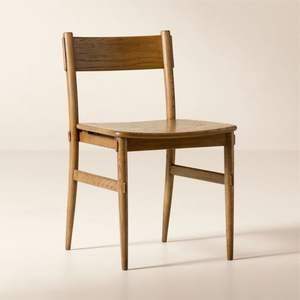 Silla de comedor moderna y elegante con marco minimalista y acabado de madera suave para espacios interiores y exteriores contemporáneos - Product Image 2