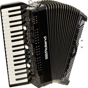 Nuevo Acordeón Roland FR-4 X BK V-Accordion (Negro, con Teclas) con 3 Años de Garantía, Listo para Enviar - Product Image 1