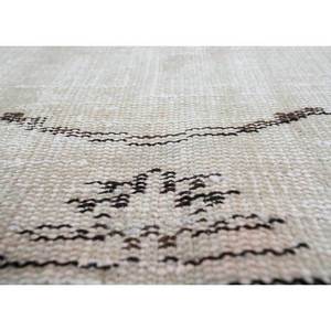 Tapis en laine noué à la main doré vintage, grand tapis de salon rectangulaire à motifs abstraits, fait main pour usage domestique - Product Image 3