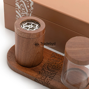 Brûleur à Bakhoor en bois de qualité supérieure Tradebyd, diffuseur d'encens arabe artisanal pour la relaxation et la décoration, utilisation anti-odeur toute l'année - Product Image 2