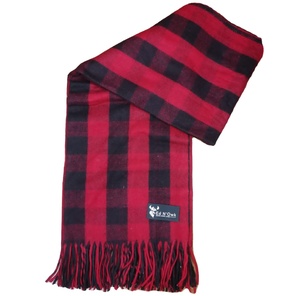 Avior Industries PVT LTD Couvertures à carreaux en laine à carreaux de buffle d'hiver tissées de qualité supérieure rouge/noir pour hôpital Portable - Product Image 1