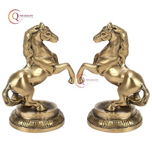 ประติมากรรมรูปปั้นสัตว์ที่สง่างามสำหรับการตกแต่งห้องนั่งเล่นสไตล์สวนกลางแจ้งและการตกแต่งภายในด้วยอุปกรณ์โลหะที่ทำด้วยมือ - Product Image 1