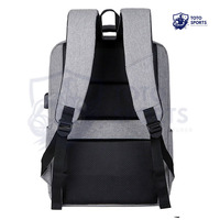Tas Laptop Unisex Warna Abu-abu Multi Kantong Tahan Air Berkualitas Tinggi Ringan Harga Terjangkau Nyaman Bernapas