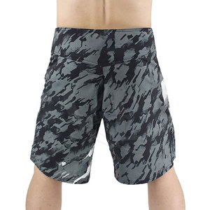 Nueva llegada OEM Service Men MMA Shorts Venta al por mayor Hombres MMA Shorts Impresión personalizada Hombres MMA Shorts - Product Image 2