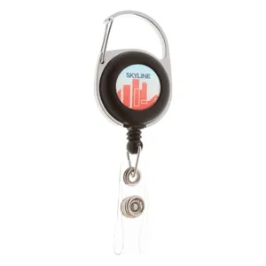 Porta Pass Personalizzato con Moschettone per un Controllo Accessi Sicuro - Product Image 2