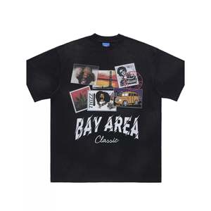 T-shirt Oversize Vintage - Design Grafico Urban Street Art Elegante, 100% Cotone Jersey, Vestibilità Ampia, Grammatura Tessuto 200-240g - Product Image 4