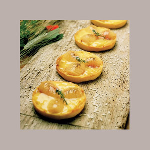 Single-Portion <b>Baking</b> & Pastry Tool Black <b>Silicone</b> Disc Mold for Sweet and Savoury Dishes 8 cm Diameter 1.8 cm Height - Product Image 2