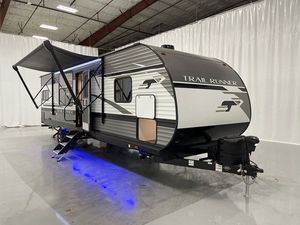 Nouvelle Conception Abordable Mini Caravane de Voyage en Forme de Goutte d'Eau, Camping-Car Portable avec Salle de Bain pour le Camping à Domicile et aux Normes Domestiques - Product Image 1