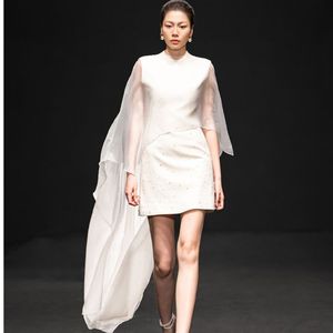 Proveedor principal AMI CUPRO CAPA LARGA Ropa de mujer bata de seda Palangre Capa exterior Cupro Tela Ropa de mujer Vietnam - Product Image 5