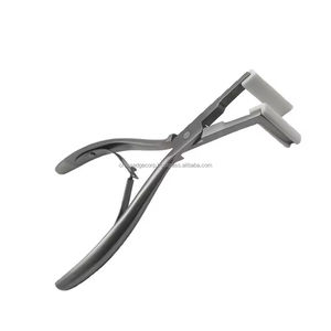 Custom Logo Hair Weave Plier <b>Tape</b> in Extension Tools Kits Stainless Steel Clamp Pliers for Hair Extensions - Product Image 1