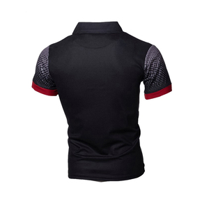 Camiseta de Verano para Hombre, Personalizada con Impresión por Transferencia de Calor, Estilo Casual de Oficina, Manga Corta, Primavera, Color Sólido - Product Image 6