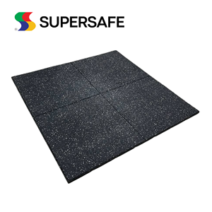 Baldosas de goma resistentes de alta calidad al por mayor de Malasia, suelo duradero de larga duración SuperSafe para parque infantil - Product Image 2