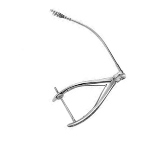 Instrumento quirúrgico vascular de abrazadera atraumática Satinsky Debakey para procedimientos cardiovasculares y torácicos - Product Image 3