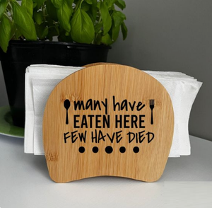 Porte-serviettes en bois d'acacia personnalisé pour la cuisine et la table de salle à manger Distributeur de serviettes en bois Boîtes à mouchoirs - Product Image 1