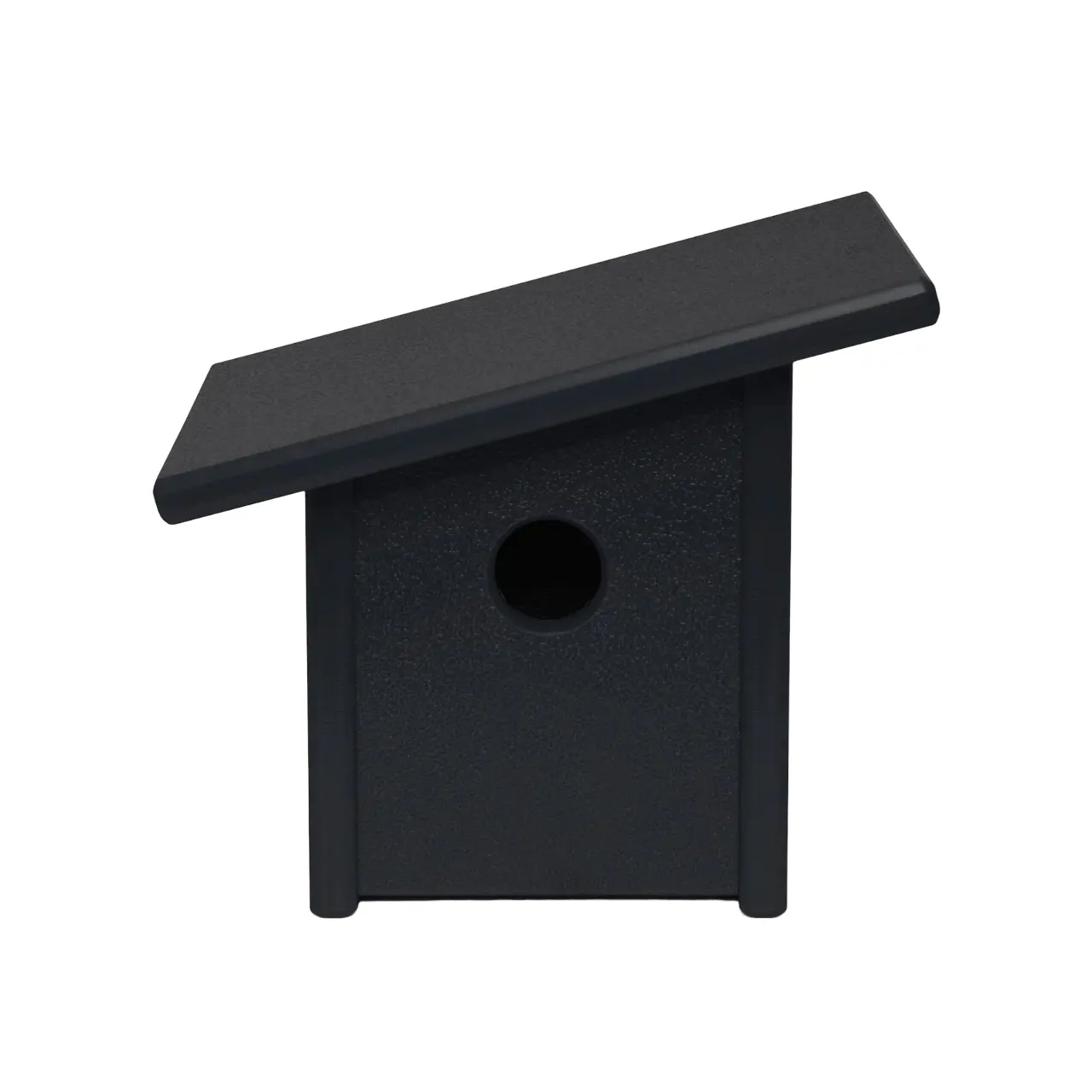 Schwarzfarbiges hölzernes Vogelhaus für Garten in langlebiger Qualität mit eleganter Oberfläche hölzernes Vogelfutter zu erschwinglichen Preisen
