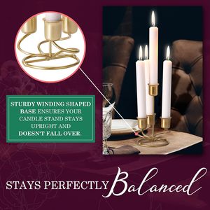 Hot Sale Fancy Metal in Iron <b>Candle</b> Holder for Home Decoration New Design <b>Candle</b> Stand Home Accent Wholesale Price <b>Candle</b> <b>Mold</b> - Product Image 4