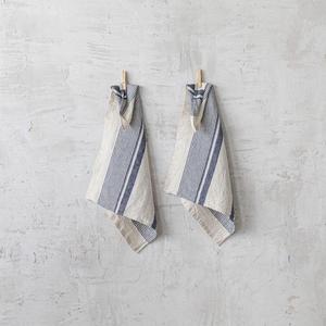 Toalla de cocina de algodón 100%, toalla de plato cuadrada tejida con patrón a cuadros para limpieza del hogar, uso doméstico, servilletas de lino de algodón de ITHL - Product Image 1