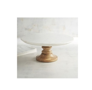 Thực Phẩm Tráng Miệng Bánh Phục Vụ Đứng Sinh Nhật Trang Trí Bên Nhà Máy Cung Cấp Cho Khách Sạn Nhà Đá Cẩm Thạch Nhà Bếp Bảng Hàng Đầu Gỗ Bánh Đứng - Product Image 6