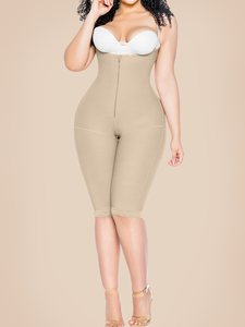 Nuevo Estilo de Body Moldeador con Tirantes y Efecto Lifting en Abdomen y Cadera, Talla Grande, Cierre de Botones y Cremallera - Product Image 4