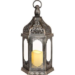 FIESTA DE HIERBA y FIESTA DE HIERBA Decoración Piso Vela Linterna Decoraciones de jardín Venta caliente Vela Linterna Espacios al aire libre - Product Image 1