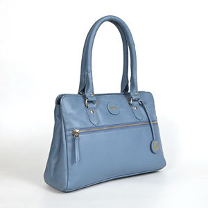 Stylish <b>Women's</b> Casual PU Leather Tote Bag with Zippered Pockets and Adjustable Straps Large Capacity Handbag for Shopping - Product Image 2